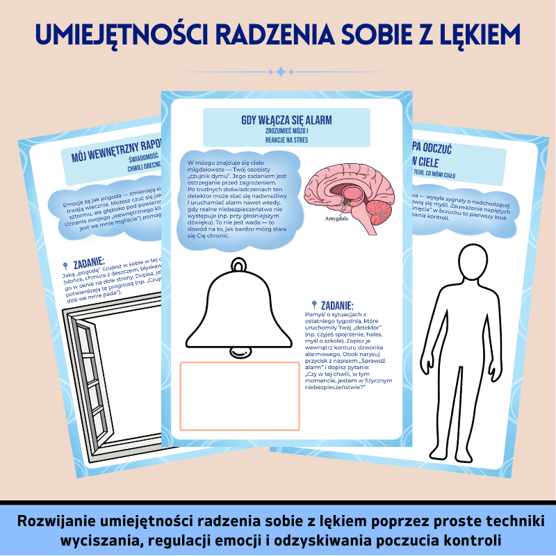 Zeszyt Terapeutyczny Dla Nastolatków - Ponad 9+ narzędzi zatwierdzonych przez terapeutów, które pomagają budować pewność siebie, jasność myślenia i siłę emocjonalną, wspierając rozwój nastolatka