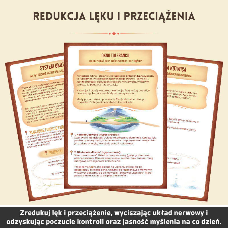 Zeszyt Terapeutyczny Wyciszenia Somatycznego - Naturalnie Zresetuj Swój System Nerwowy