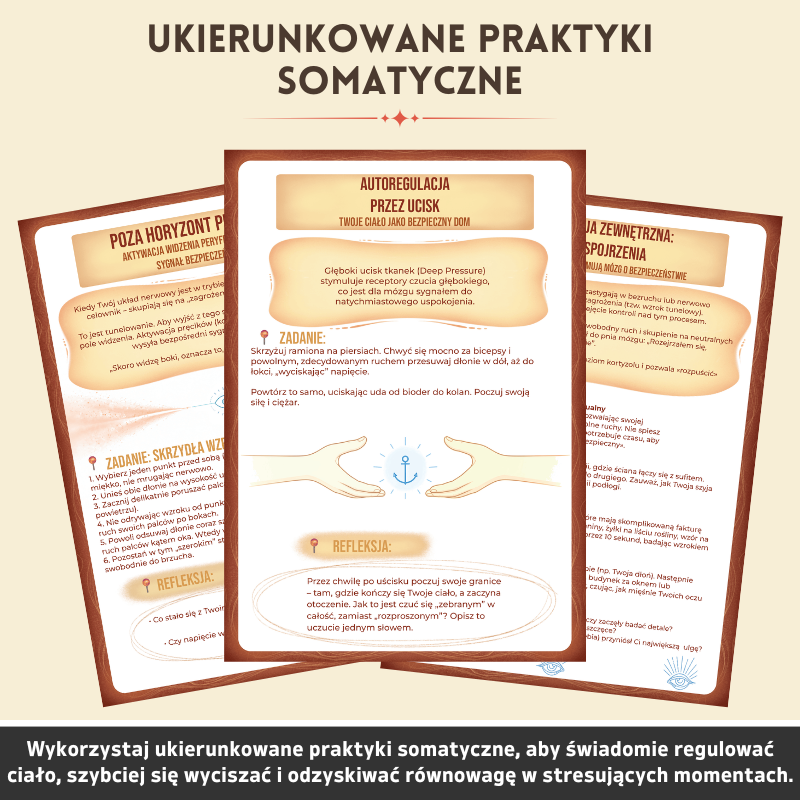 Zeszyt Terapeutyczny Wyciszenia Somatycznego - Naturalnie Zresetuj Swój System Nerwowy