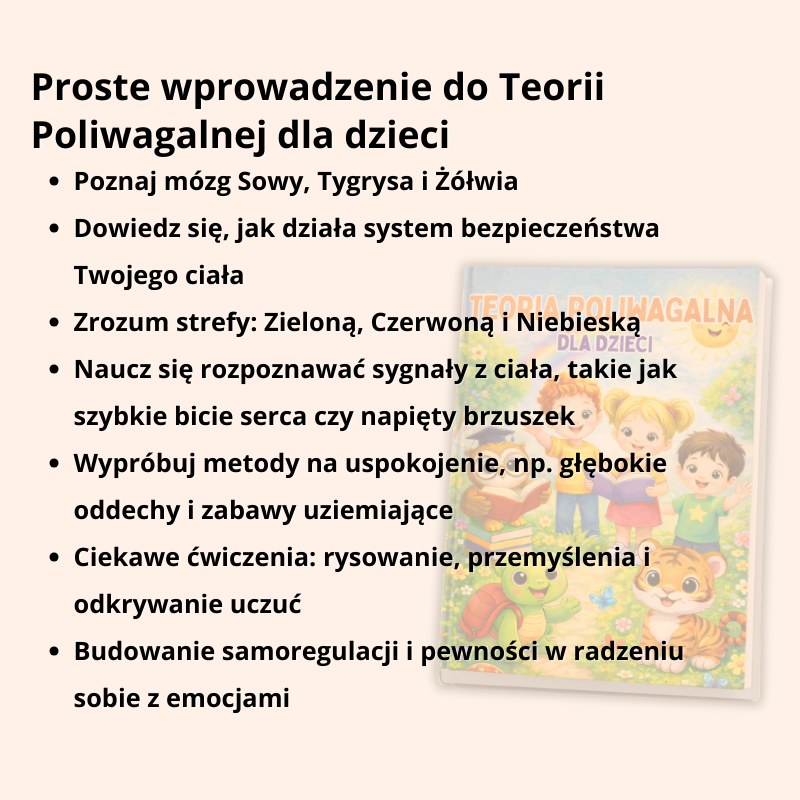 Teoria Poliwagalna dla Dzieci – Ćwiczeniownik Regulacji Układu Nerwowego | Narzędzie do Regulacji Emocji