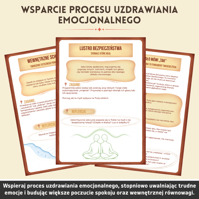 Zeszyt Terapeutyczny Wyciszenia Somatycznego - Naturalnie Zresetuj Swój System Nerwowy