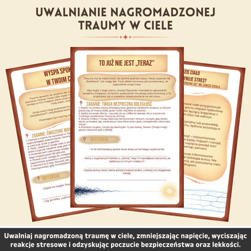 Zeszyt Terapeutyczny Wyciszenia Somatycznego - Naturalnie Zresetuj Swój System Nerwowy