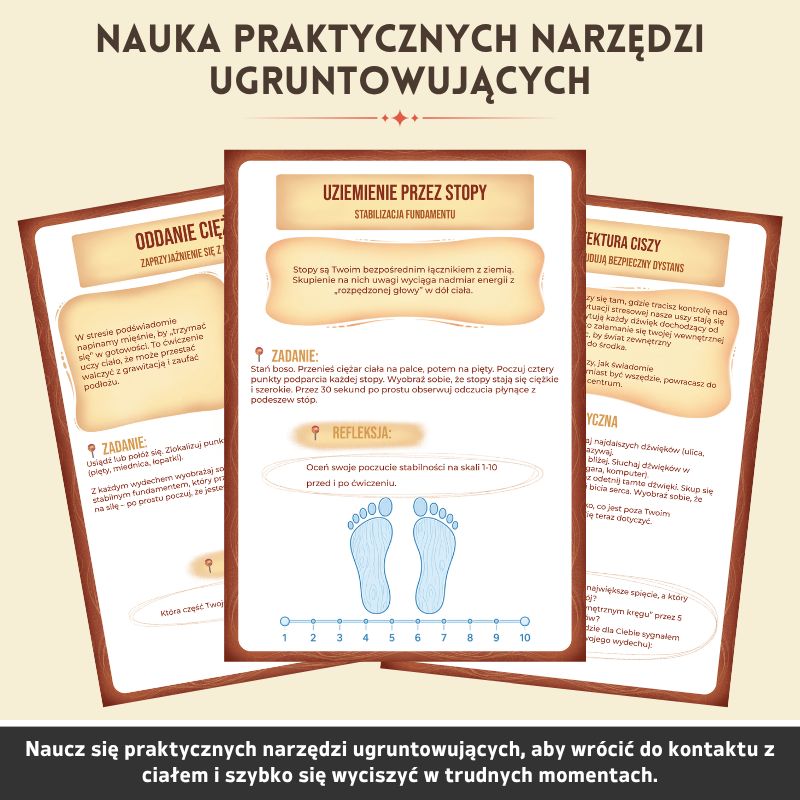 Zeszyt Terapeutyczny Wyciszenia Somatycznego - Naturalnie Zresetuj Swój System Nerwowy