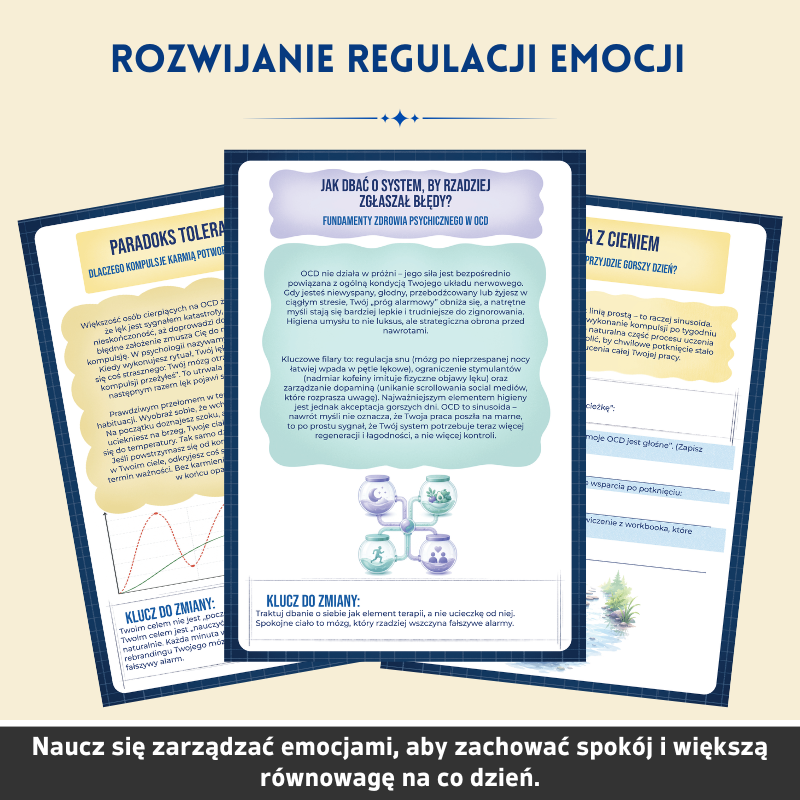 Zaburzenia Obesyjno-Kompulsyjne (OCD) - Zeszyt Terapeutyczny - Narzędzia Terapeutyczne i Strategie Radzenia Sobie