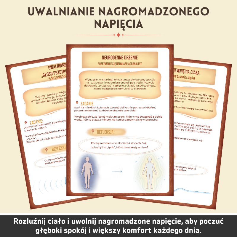 Zeszyt Terapeutyczny Wyciszenia Somatycznego - Naturalnie Zresetuj Swój System Nerwowy