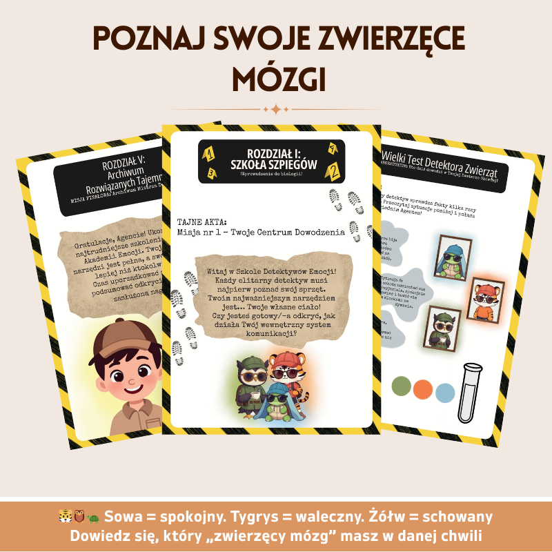 Teoria Poliwagalna dla Dzieci – Ćwiczeniownik Regulacji Układu Nerwowego | Narzędzie do Regulacji Emocji